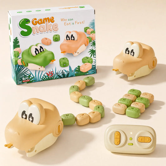 Remote Control Snake with Magnetic Blocks